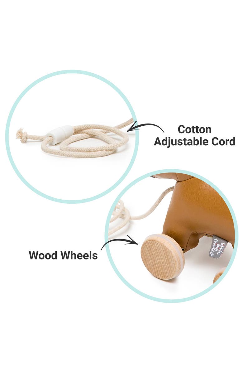 Little Big Friends Pull Along Friends - Charles the Horse, Plush Toy, Alternate, color, Brown