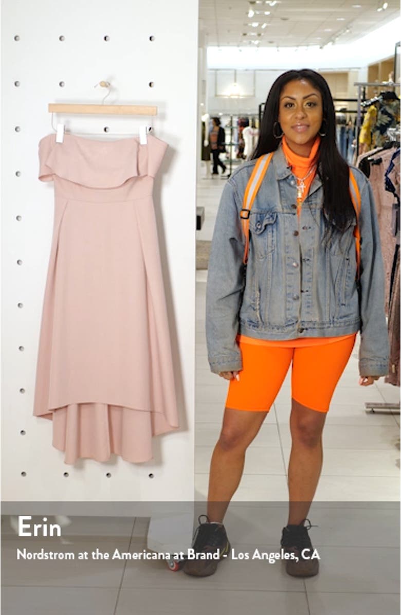 Wanda Off the Shoulder Party Dress, sales video thumbnail