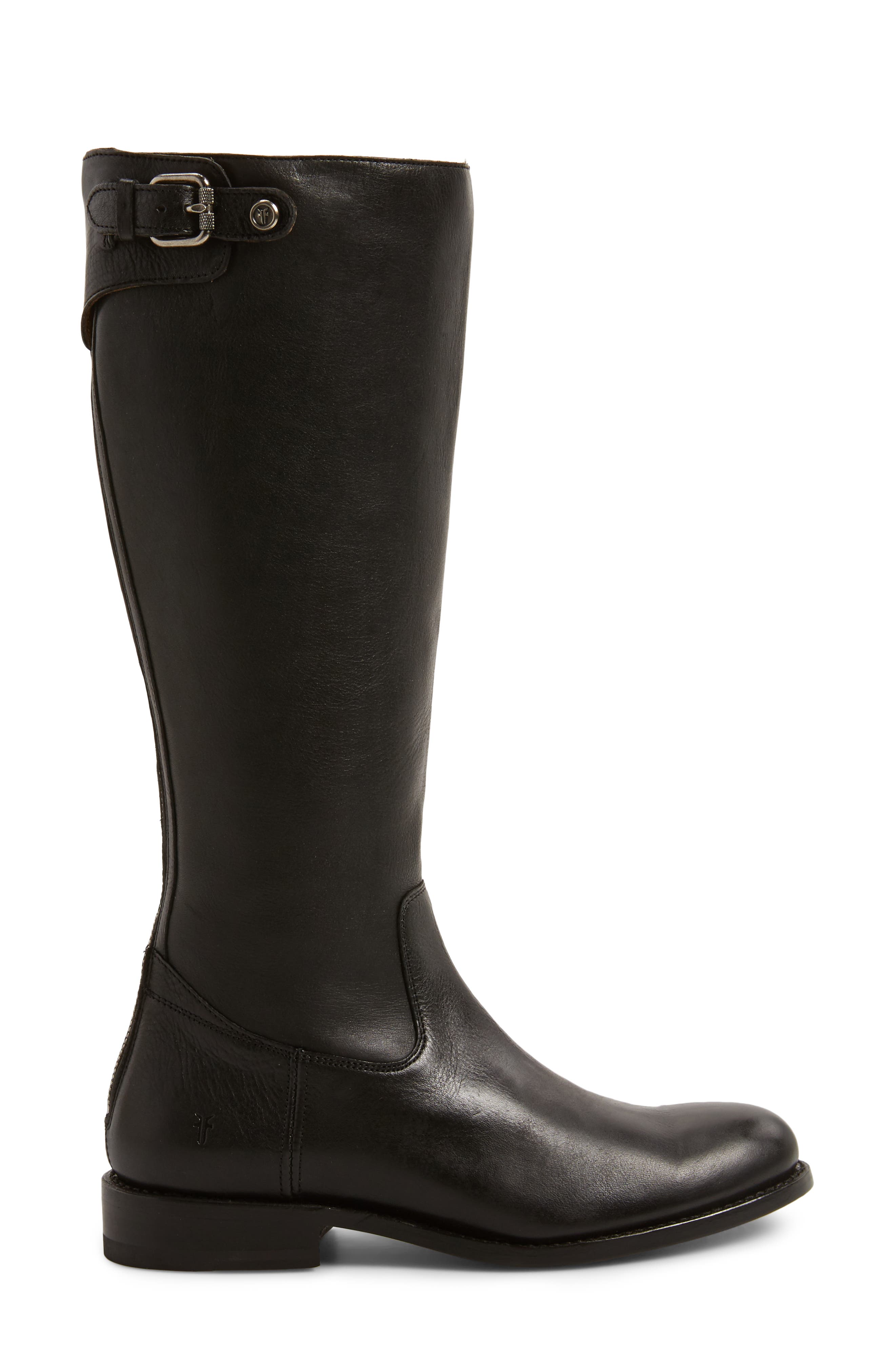 Frye Jayden Buckle Back Zip Boot, Alternate, color, 