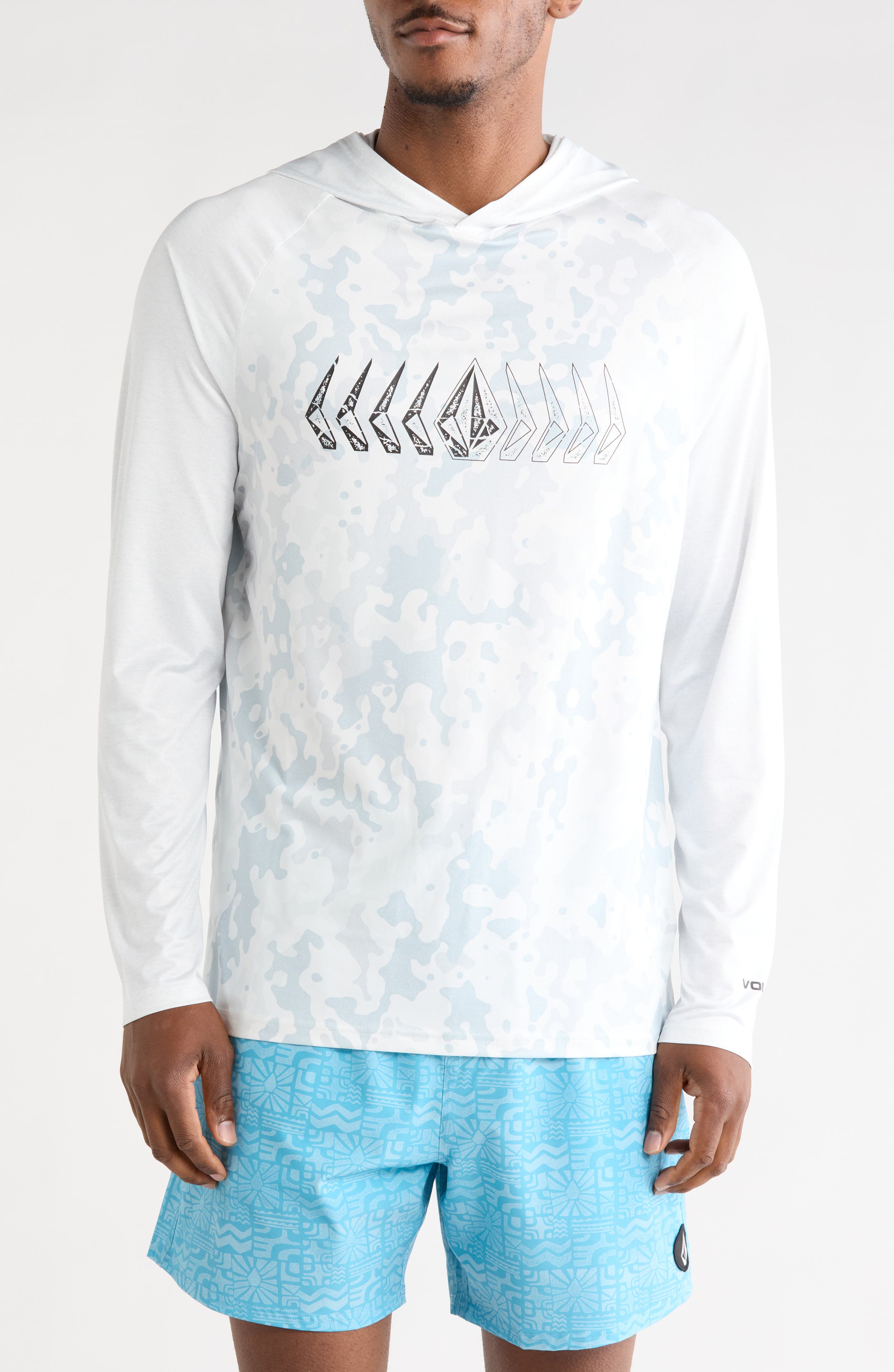 Volcom Expanse Hooded Long Sleeve T-Shirt