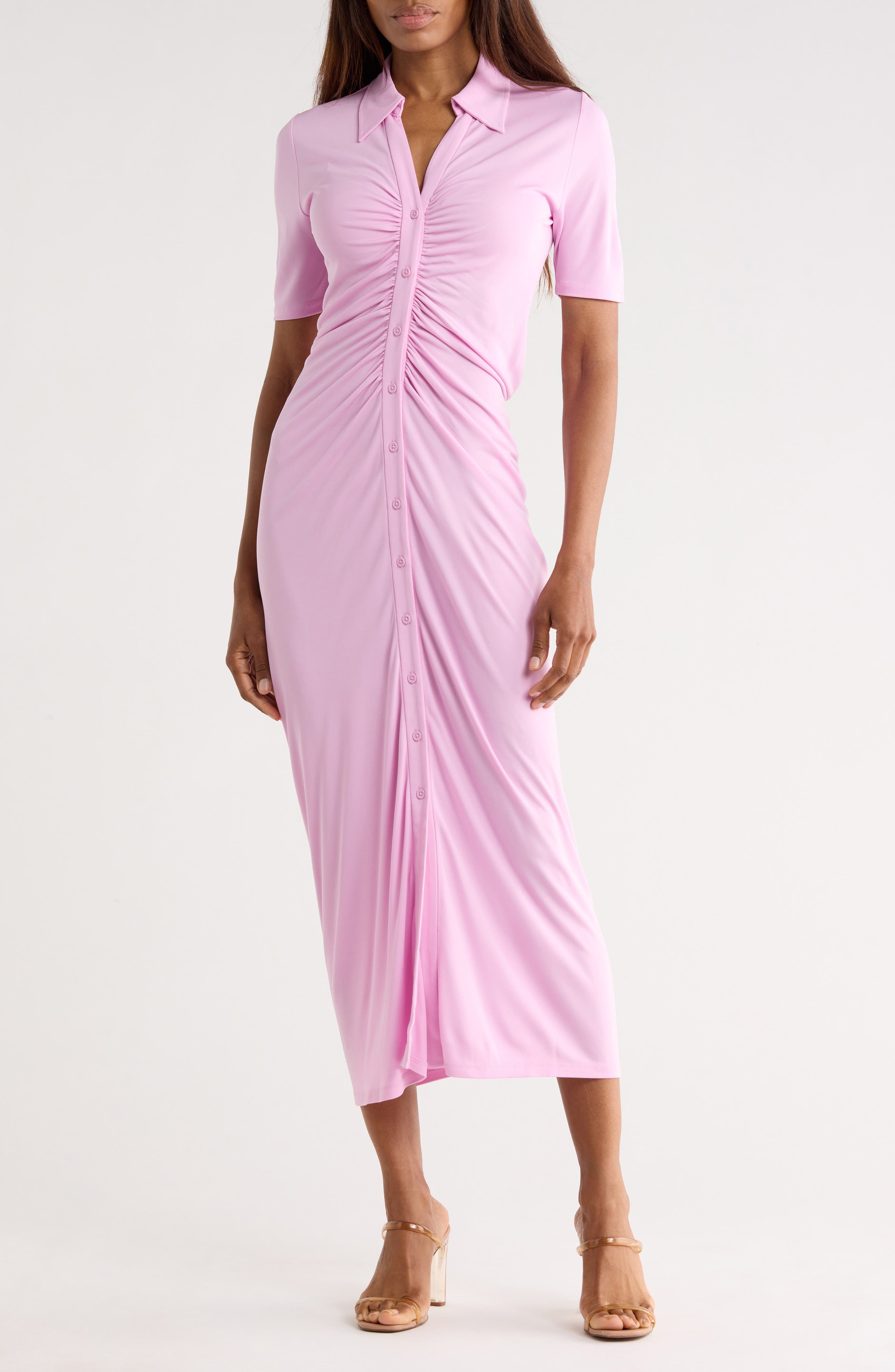 Diane von Furstenberg Zoey Short Sleeve Shirtdress