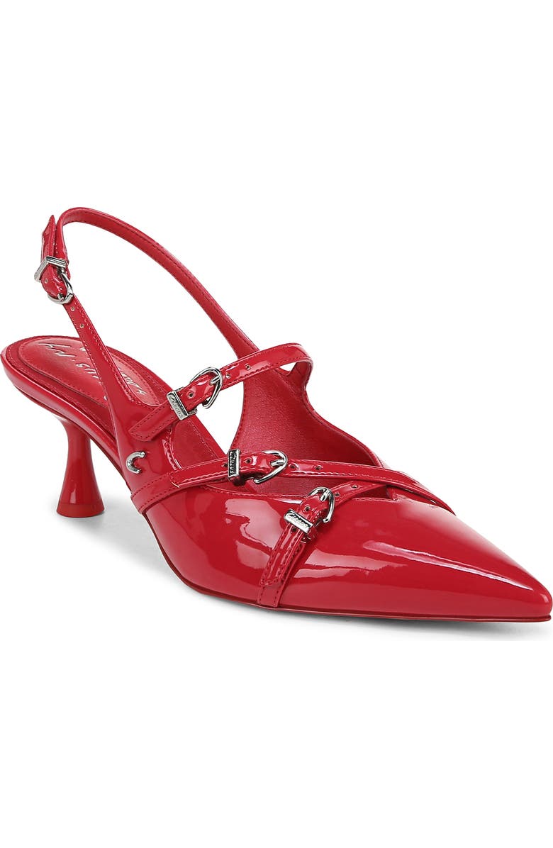 Circus NY by Sam Edelman Fraya Slingback Pointed Toe Pump, Main, color, Riviera Red