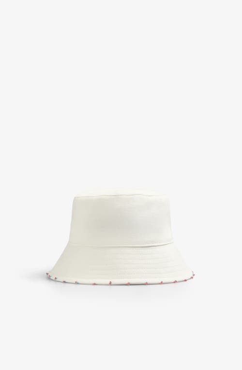 Scalpers Beads Bucket In White