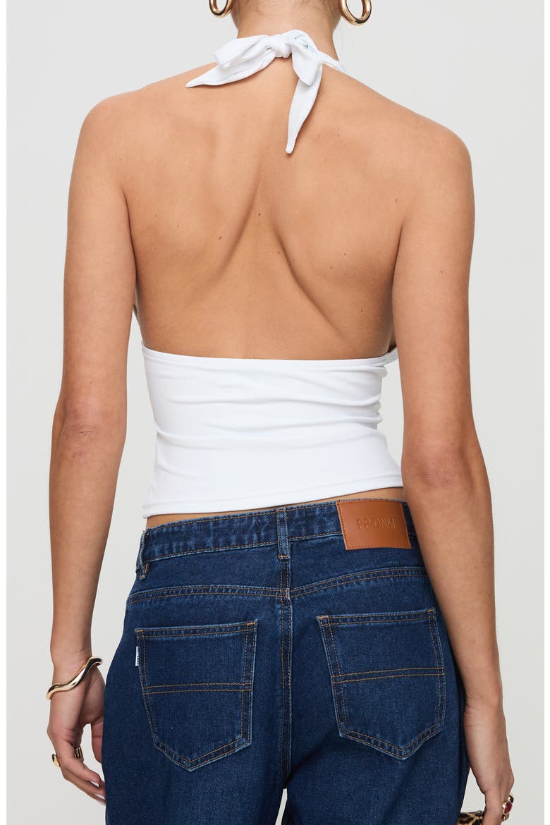 Whimsy Halter Top, Alternate, color, WHITE