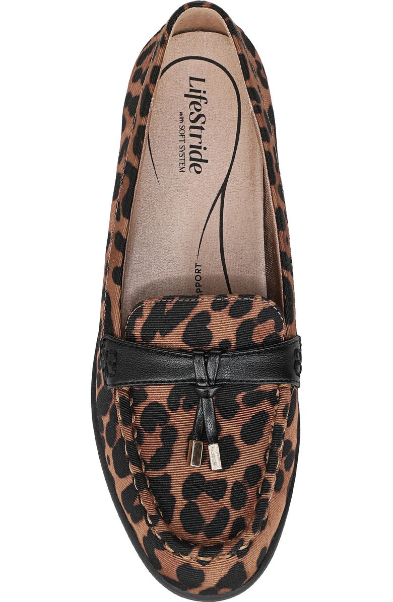 LifeStride Malta Penny Loafer, Alternate, color, Brown Multi Tassel