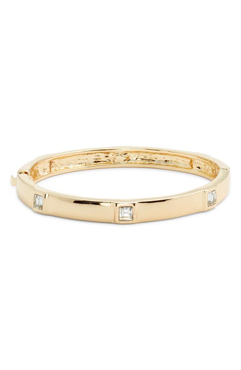 Crystal Accent Bangle