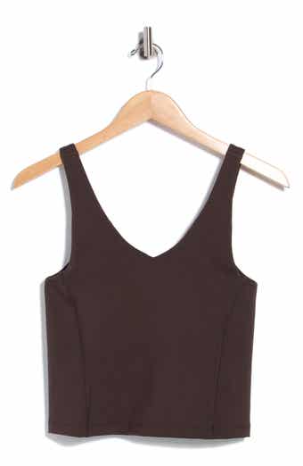 Air Glide V-Neck Performance Crop Tank