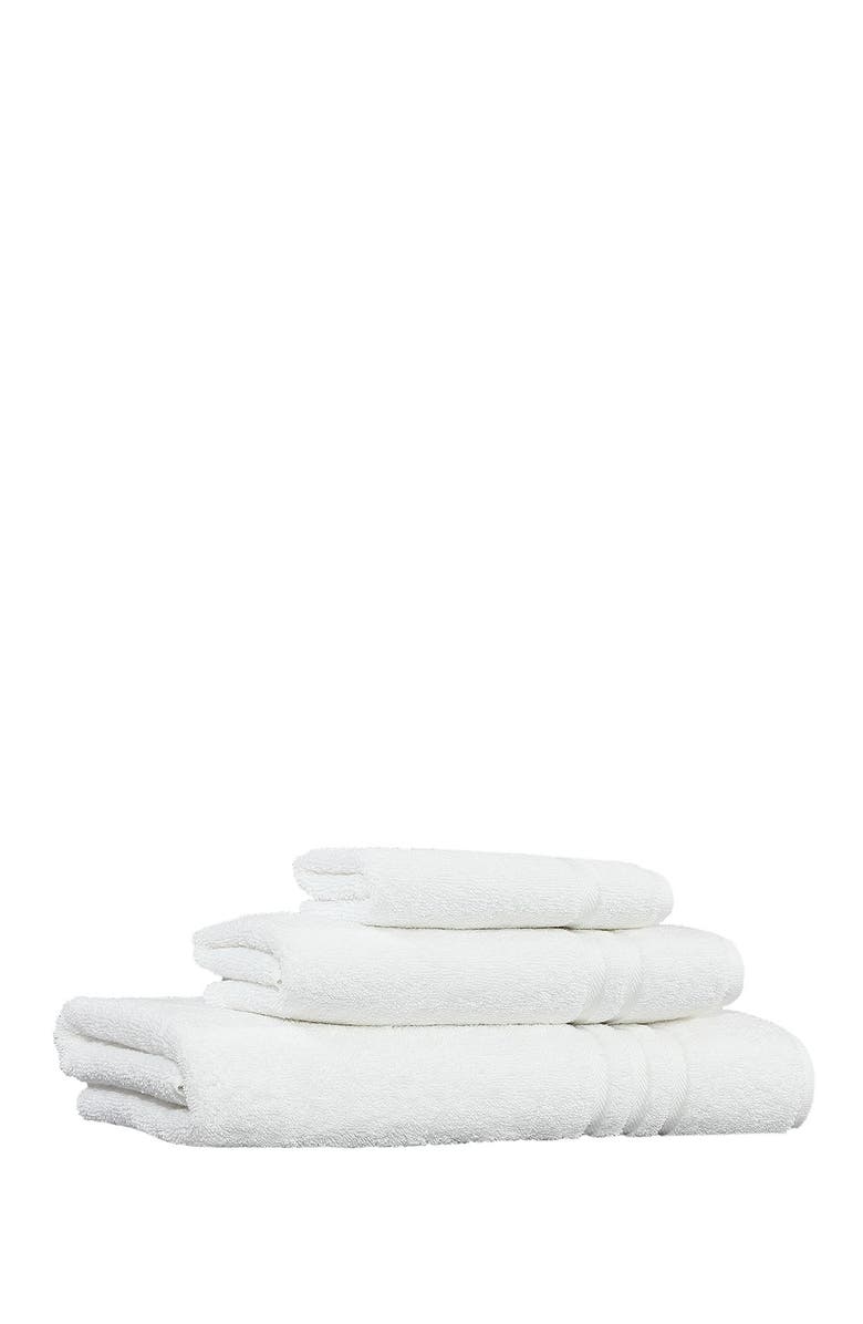 Linum Home Textiles Denzi 3-Piece Towel Set - White, Alternate, color, White