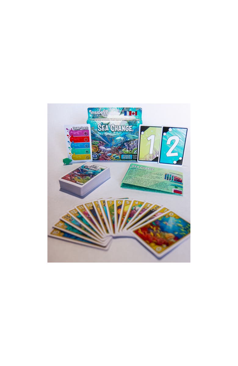 Inside Up Games Sea Change Tricktaking Family Card Game, Alternate, color, Multicolored