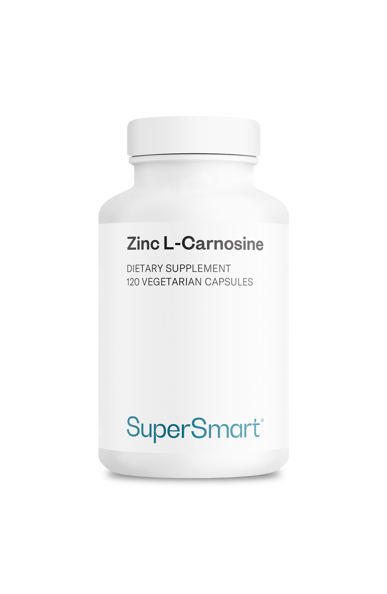 SuperSmart Zinc L-Carnosine 75mg, Main, color, NO COLOR