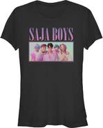 KPop Demon Hunters Junior's KPop Demon Hunters Saja Boys Group Shot  Graphic T-Shirt
