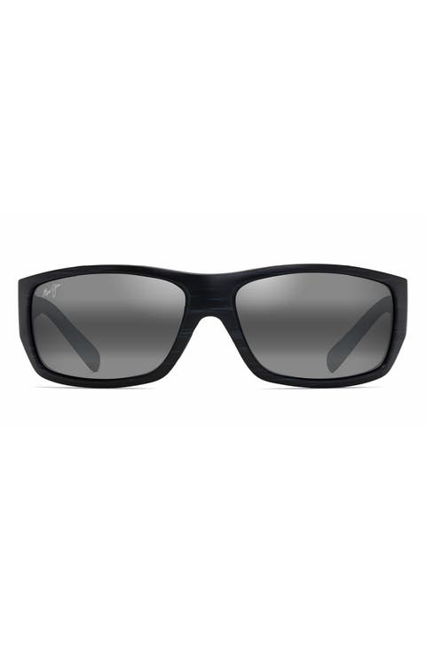 Wassup 60.5mm Polarized Sport Sunglasses