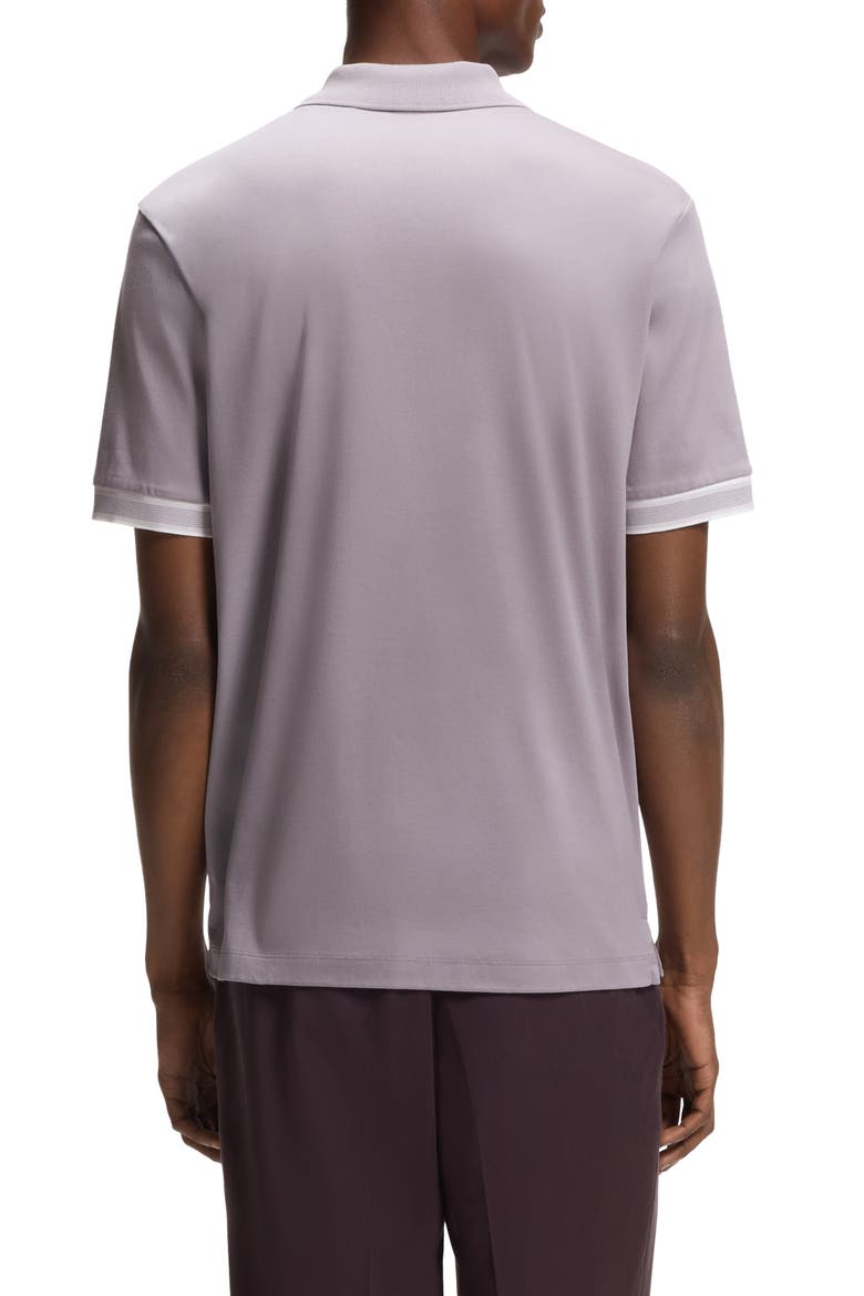 H-Parlay 238 Cotton Polo, Alternate, color, LIGHT/ PASTEL PURPLE