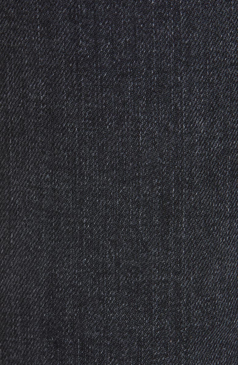 TOTEME Twisted Seam High Waist Straight Leg Crop Jeans, Alternate, color,