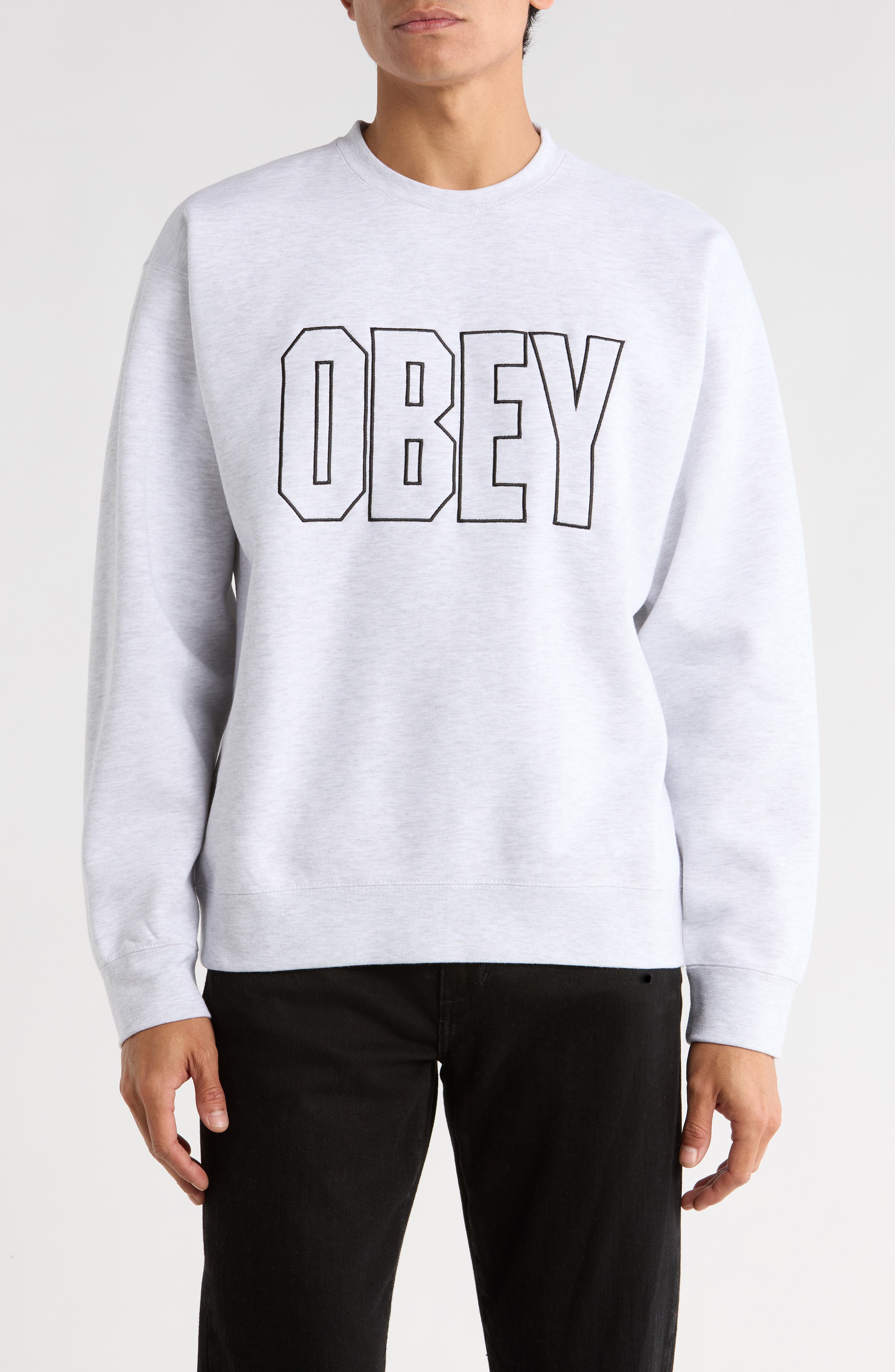 Obey Digable Fleece Crewneck Sweatshirt