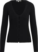 Favorite Daughter The Serena Rib Merino Wool Cardigan