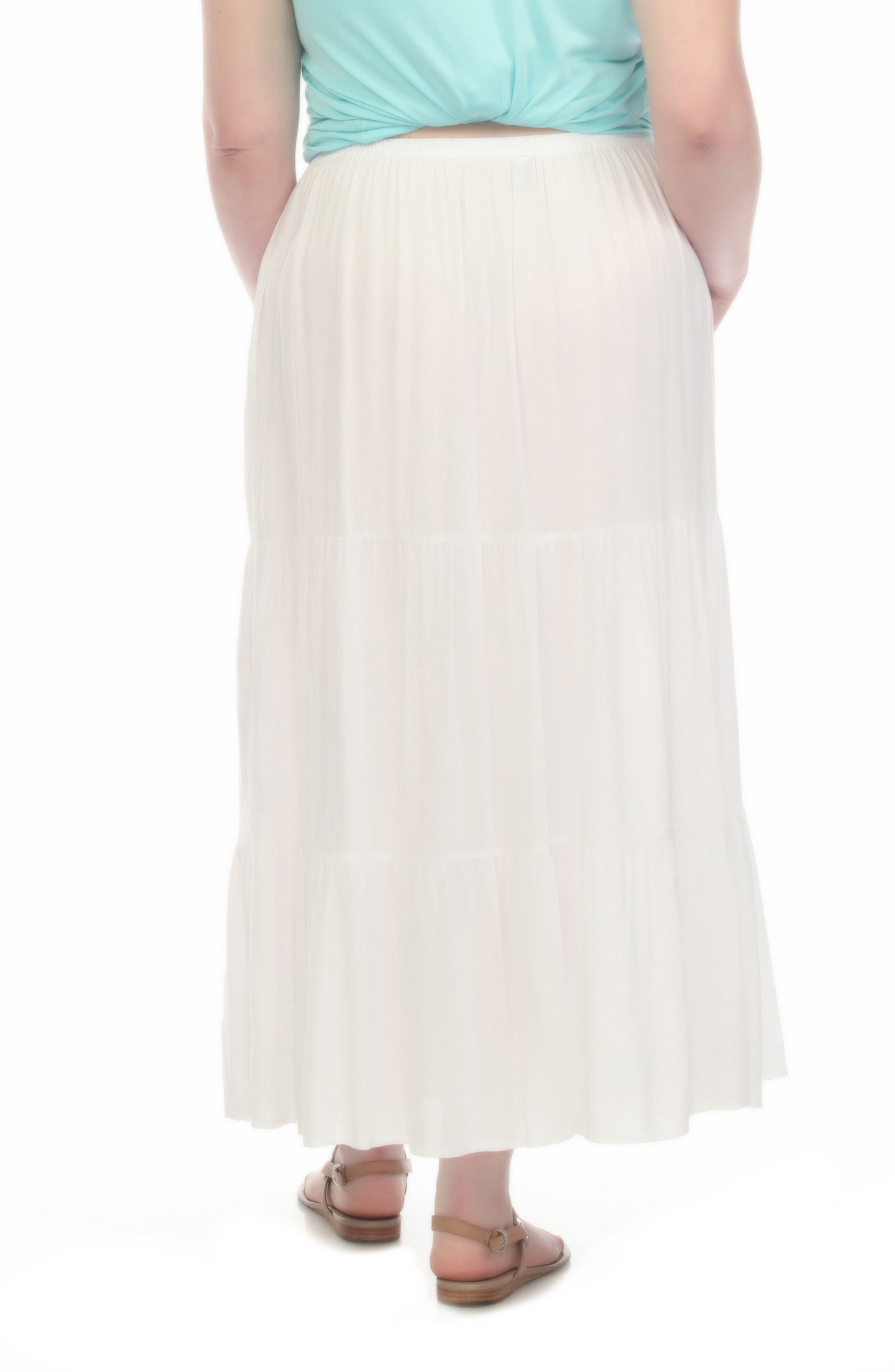 Tiered Maxi Skirt - image 4