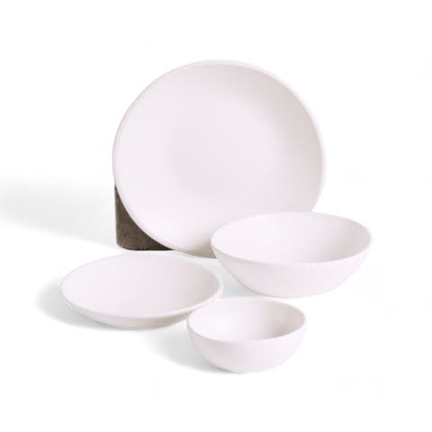 Organic Shaped Dinnerware Dadasi, Set of 16