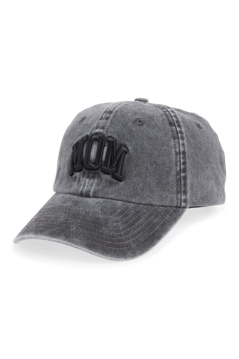 Mom Baseball Cap, Main, color, GREY