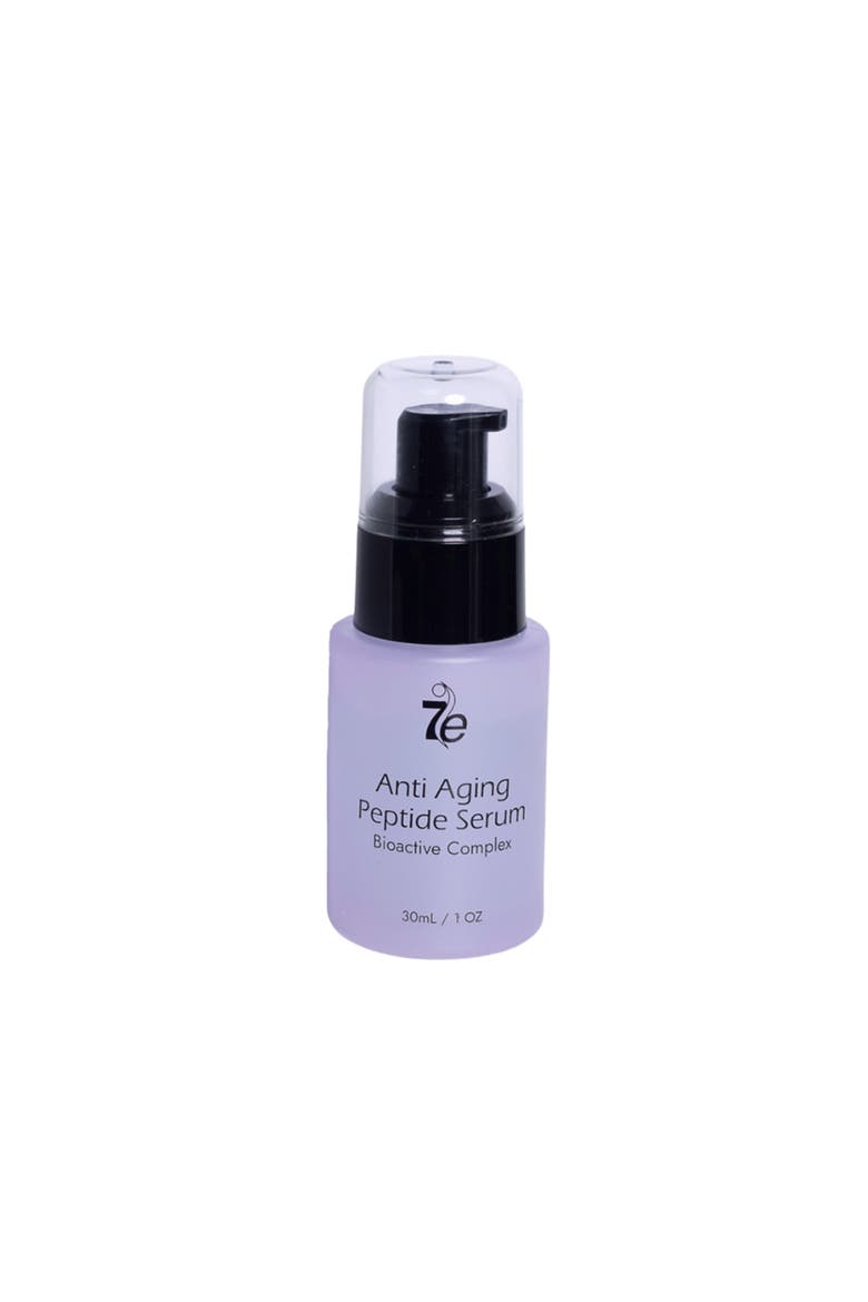 Anti-Aging Peptide Serum with Hyaluronic Acid, Main, color, Transparent