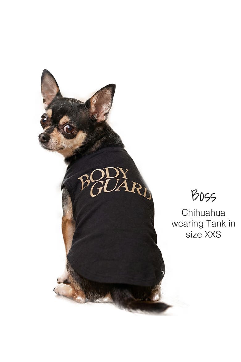 Tank 3-Pack Pet Muscle T-Shirts, Alternate, color, TAUPE BLACK STRIPE