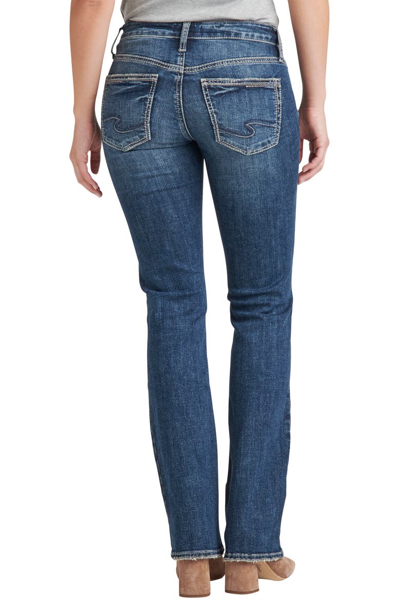 Britt Low Rise Slim Bootcut Jeans, Alternate, color, INDIGO