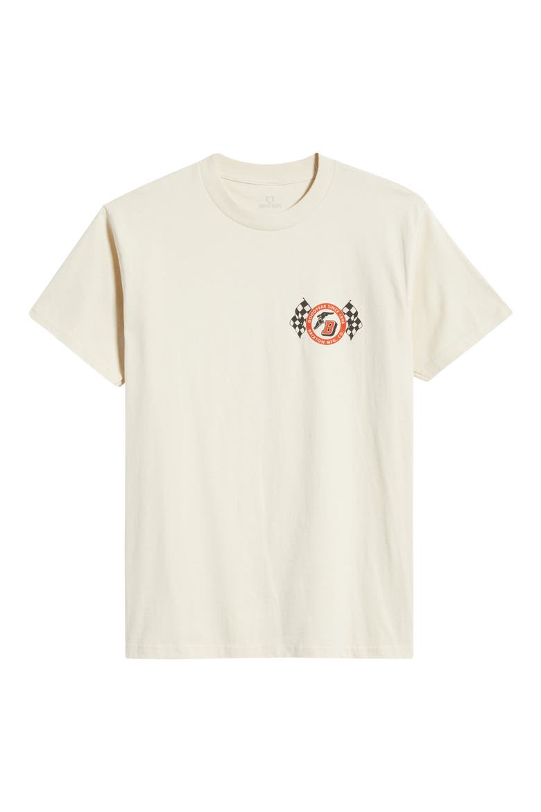 Goodyear Speedway Graphic T-Shirt, Alternate, color, CREAM