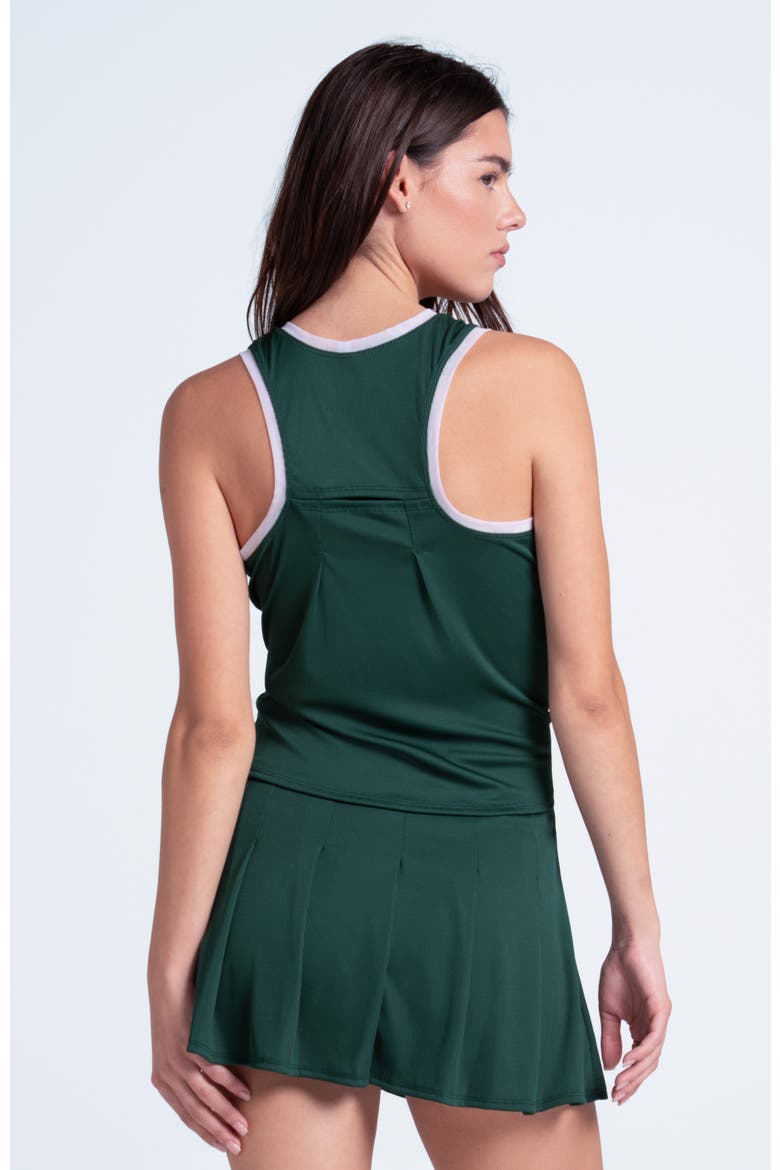Airplay Rib Tank, Alternate, color, Team Green