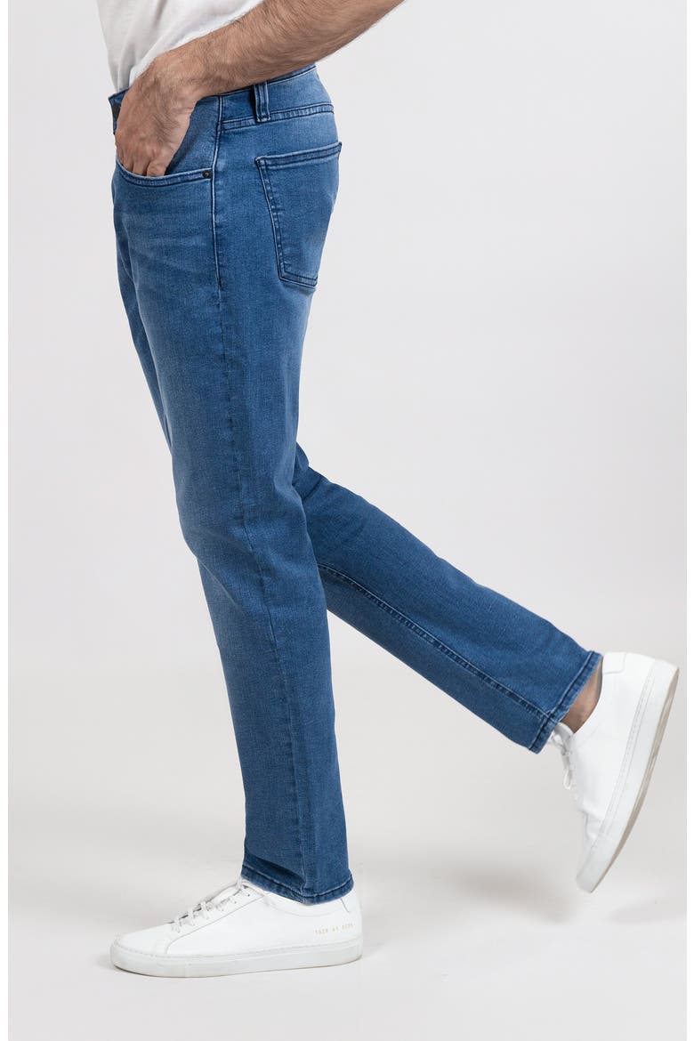 Slim Fit Flex Jeans, Alternate, color, Medium Wash Blue