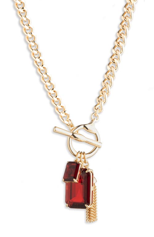 Ralph Lauren Lauren Kensington Toggle Pendant Necklace In Gold