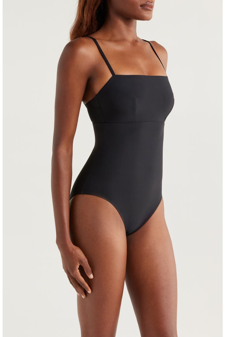 Aerin One-Piece Swimsuit, Alternate, color, BLACK