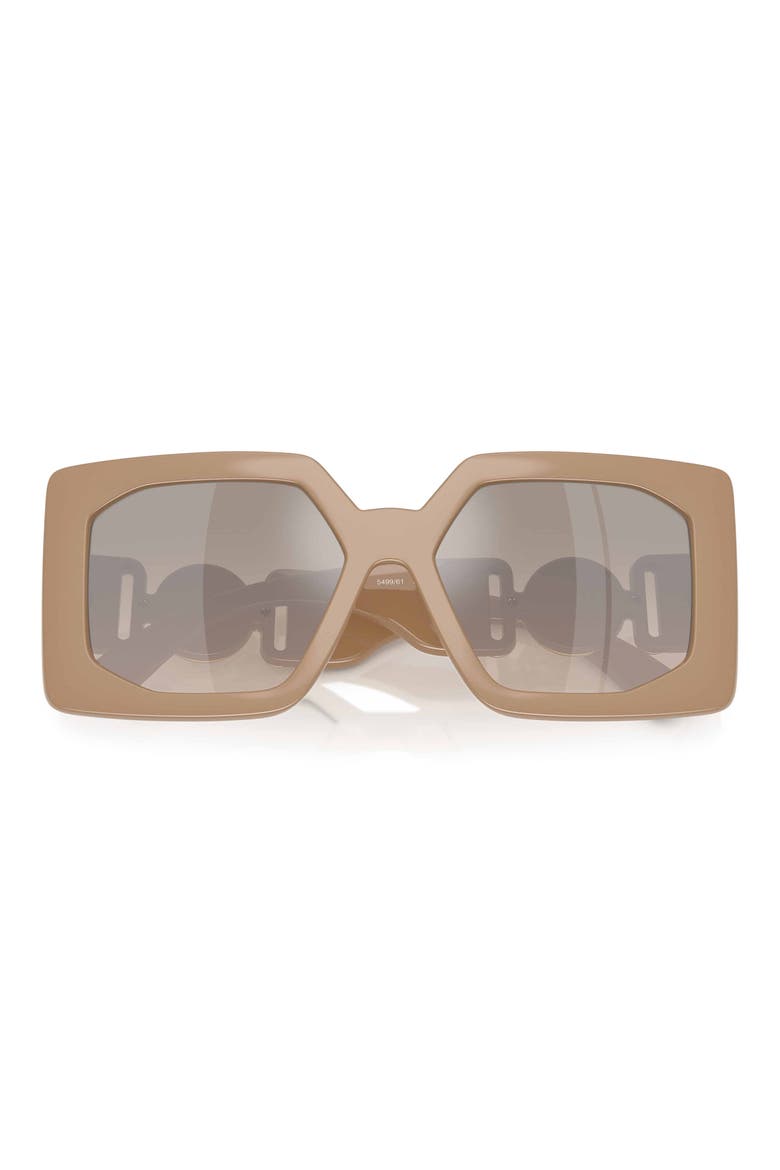 55mm Square Sunglasses, Alternate, color, BEIGE