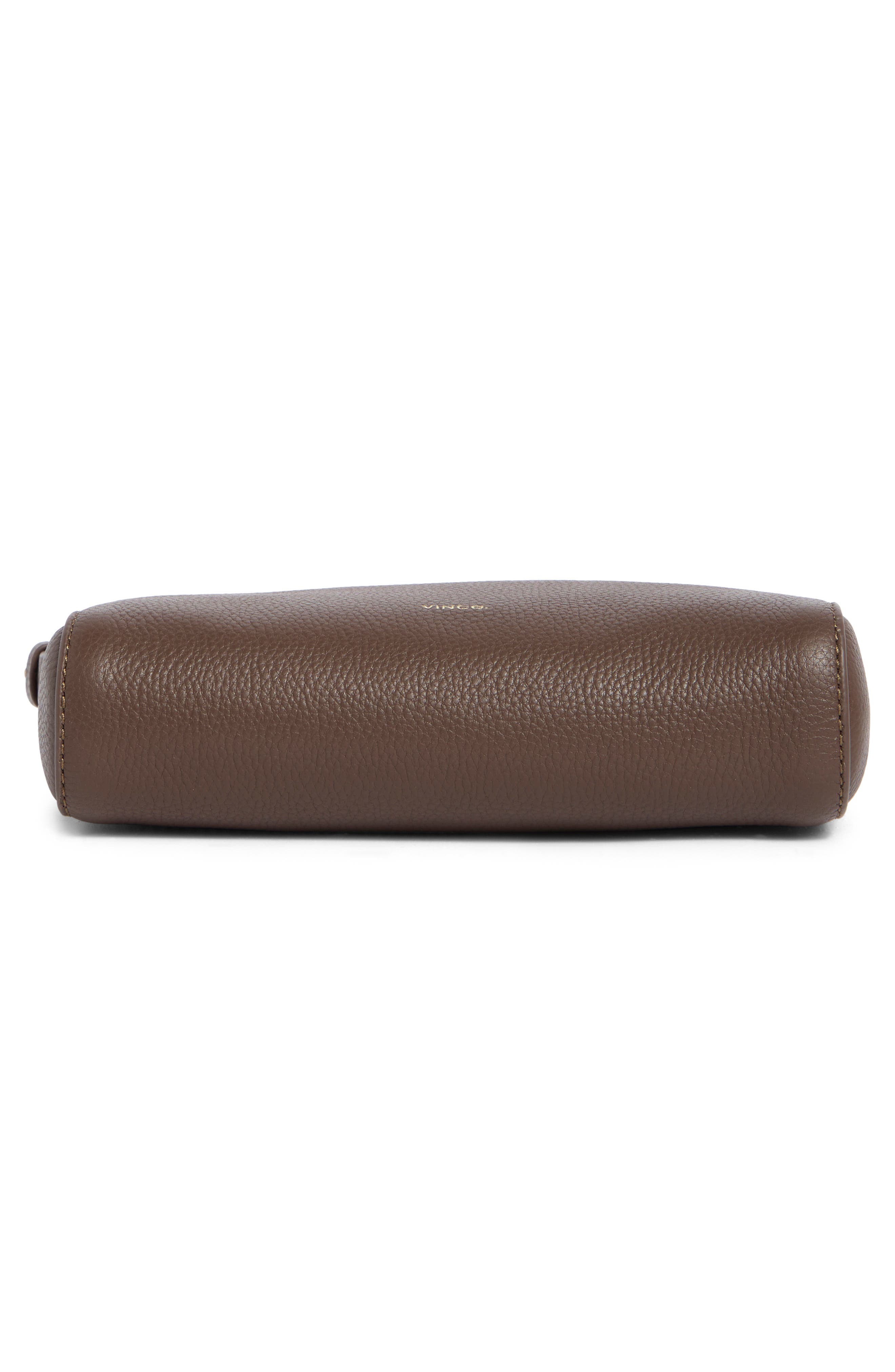 Smyrna Pebbled Leather Wallet on a Strap, Alternate, color, DATE