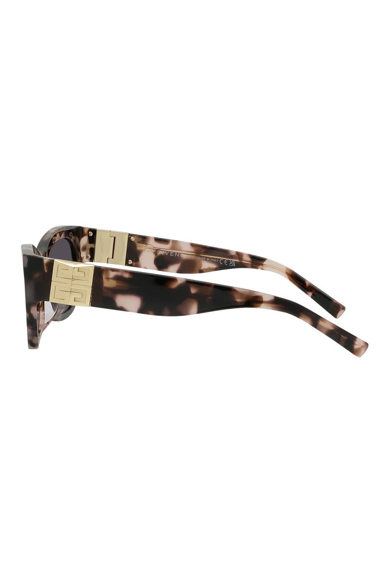 4G 55mm Cat Eye Sunglasses, Alternate, color, HAVANA / SMOKE