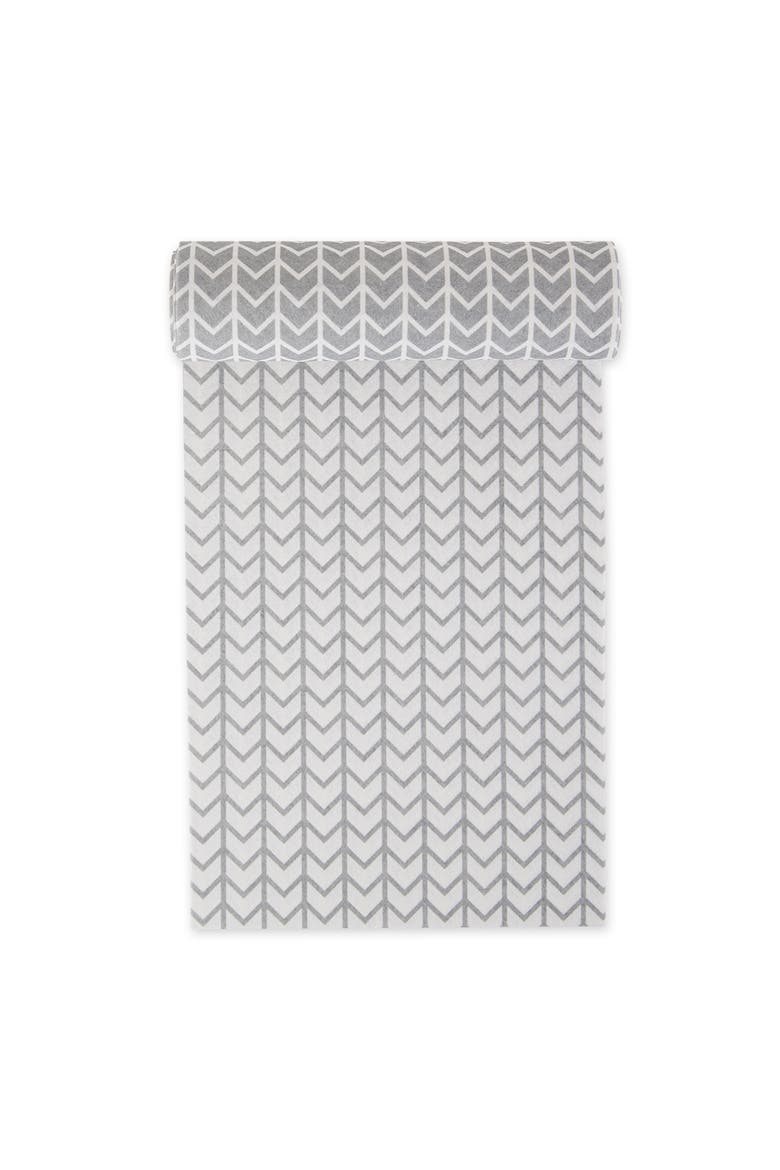 Herringbone Print Reusable Shelf Liner Set/2, Alternate, color, Gray