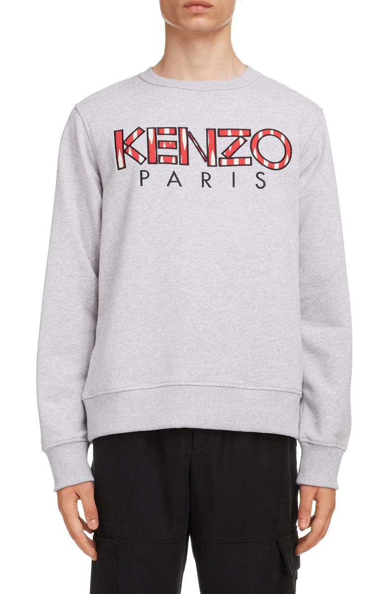 KENZO Paris Crewneck Sweatshirt, Main, color, 