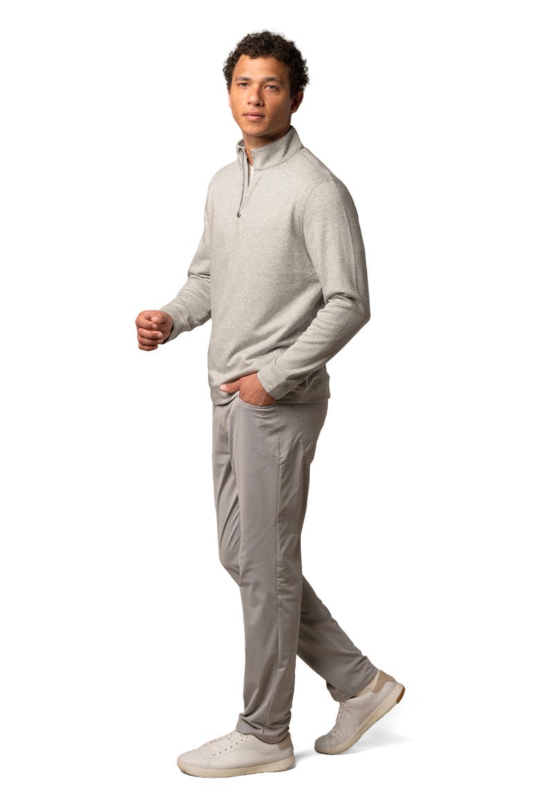 Terry Twillback 1/4 Zip, Alternate, color, Grey Heather