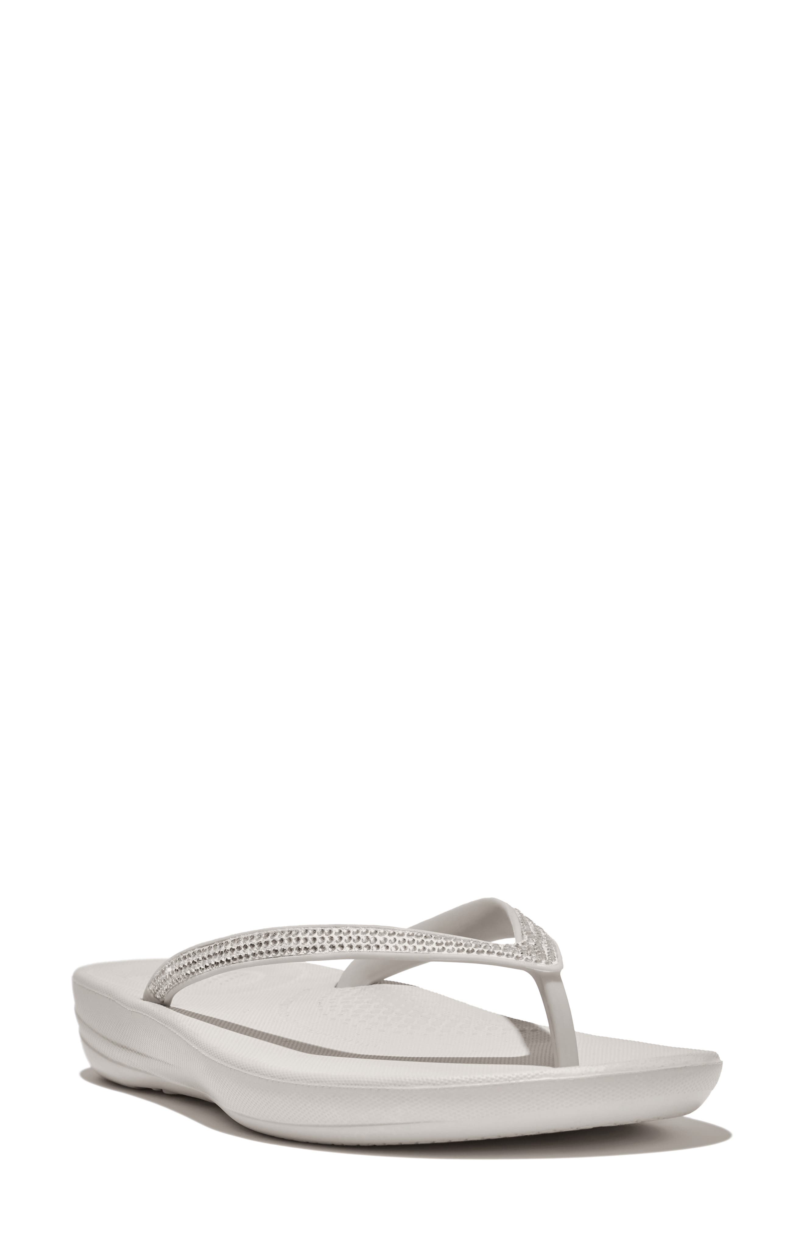 FitFlop iQushion™ Splash Crystal Flip Flop