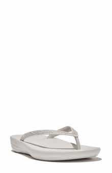 FitFlop iQushion™ Splash Crystal Flip Flop