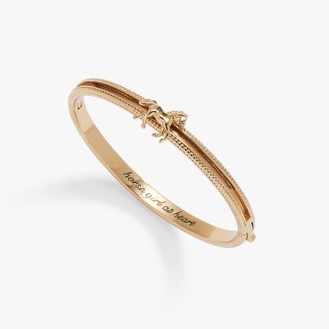 'horse Girl At Heart' Fidget Bangle