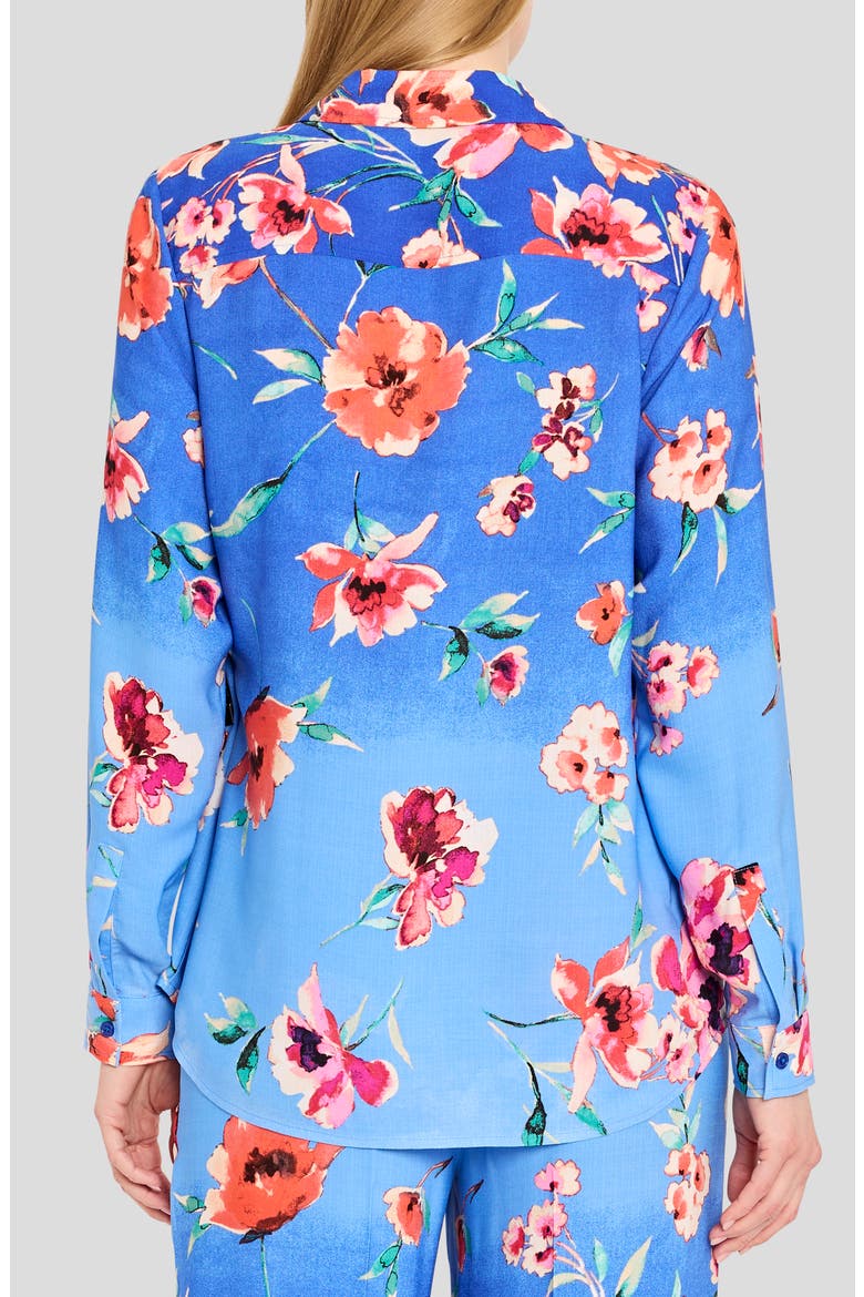 Floral Print Shirt, Alternate, color, PERI FLORAL