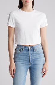 Re/Done Organic & Recycled Cotton Micro T-Shirt