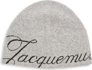 Jacquemus Le Bonnet Atelier Virgin Wool & Cashmere Beanie
