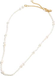 Madewell Mixed Pearl Beaded Choker Necklace