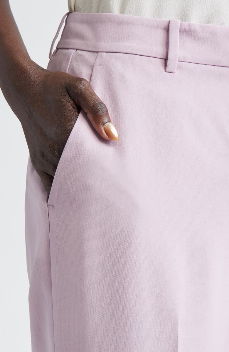 Lafayette 148 New York Gates Wide Leg Pants, Alternate, color, Lavender Tint