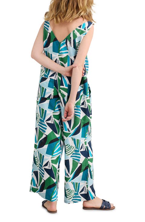 Salt Air Wide Leg Jumpsuit