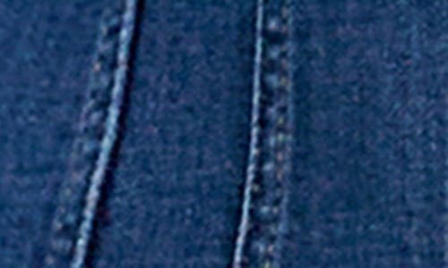 Hint Of Blu Sleek Stretch Denim Trucker Jacket In Gravity Blue