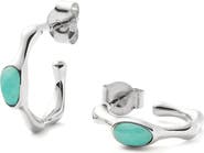 Missoma Small Magma Hoop Earrings