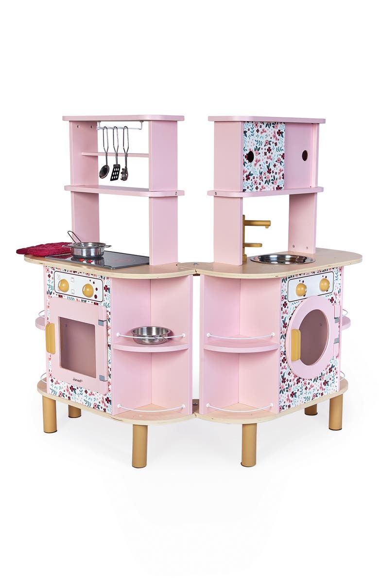 Janod Twist Play Kitchen, Main, color, Pink