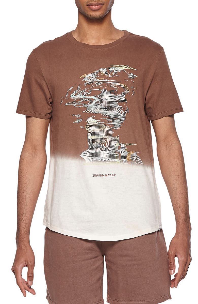 elevenparis Jamais Sorry Acid Dip Graphic Tee, Main, color,